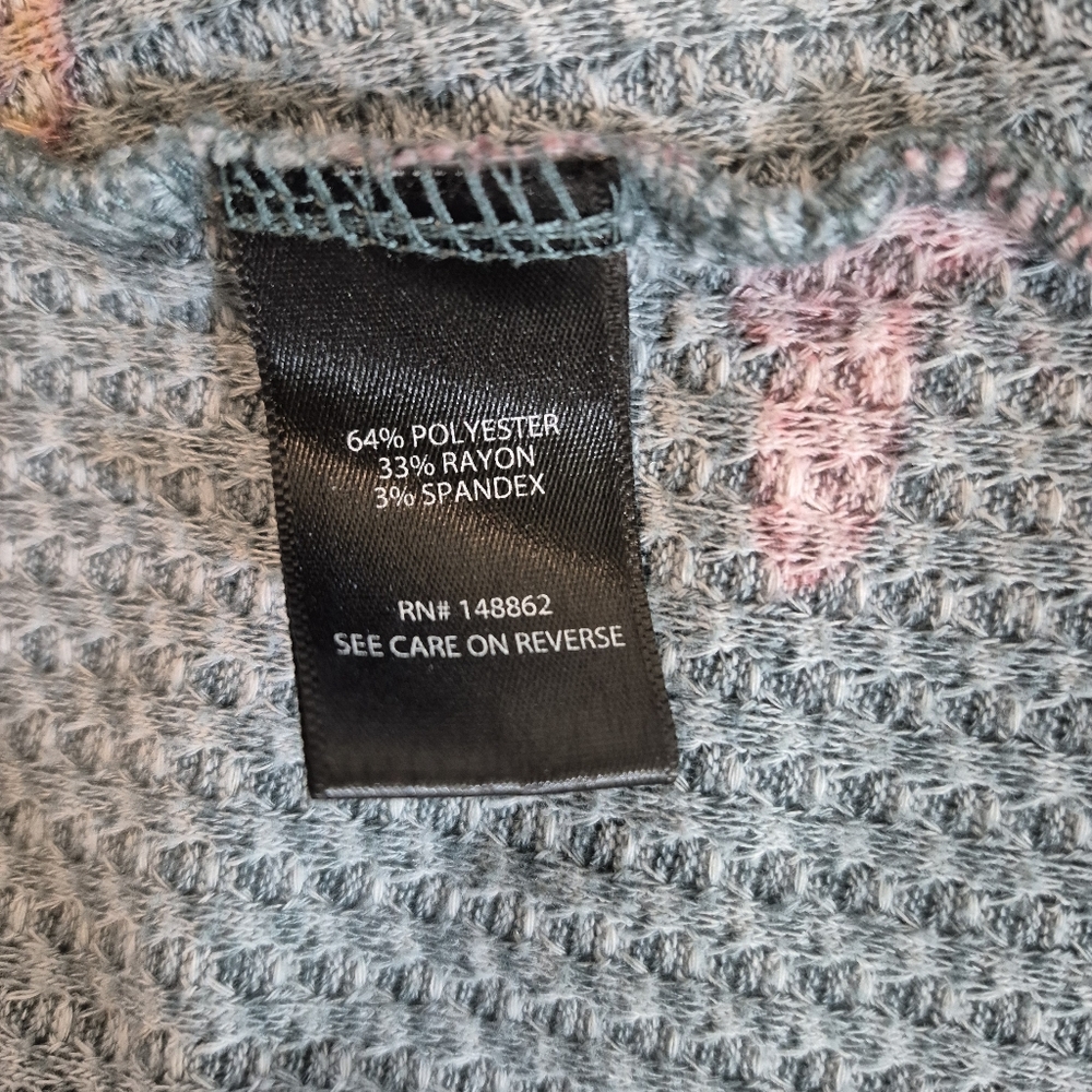 Torrid Classic Fit Waffle Knit Raglan Tee - Picture 12 of 12